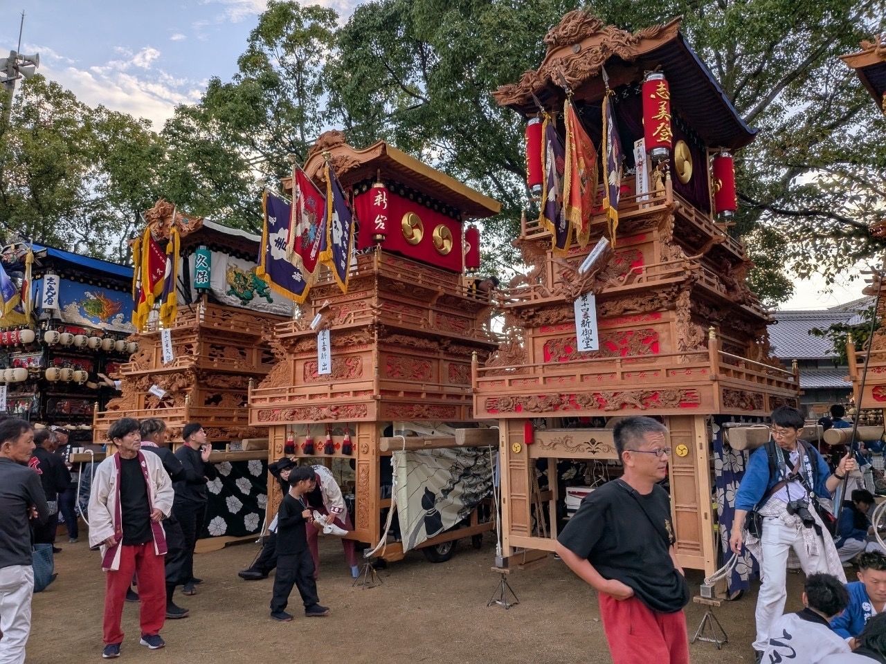 2024年10月15日(火)撮影|石岡神社祭礼・お旅所