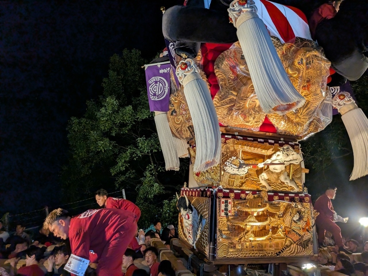 2024年10月16日撮影|喜光地太鼓台(内宮神社かきあげ)