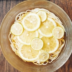 そうめんレシピ ~レモンとすだちそうめん~