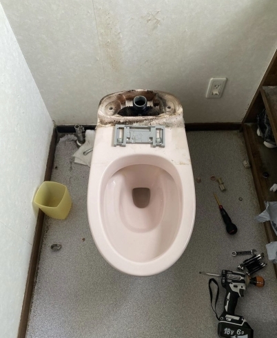 「トイレ交換してきました！　【福島市　水漏れ、水のトラブルは、安い！親切！ピカンテクリーンサービス】」