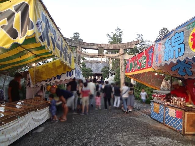 「白絲濱神社夜祭に行ってきました♪♪」