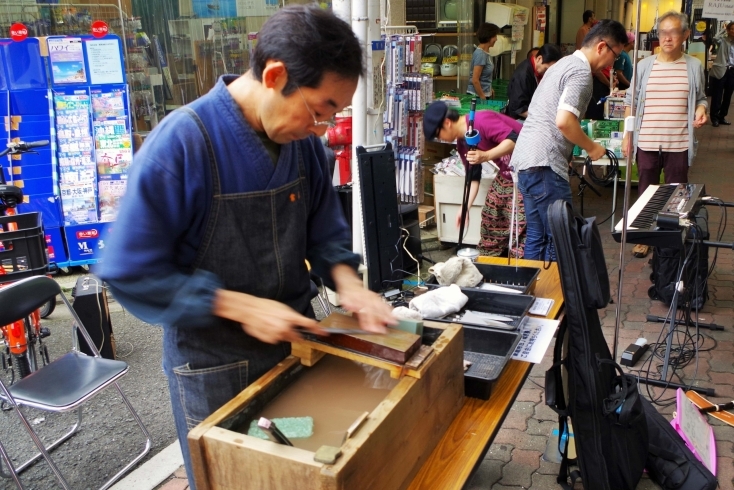 「古川町商店街、秋の収穫祭でお仕事の実演をしました！」