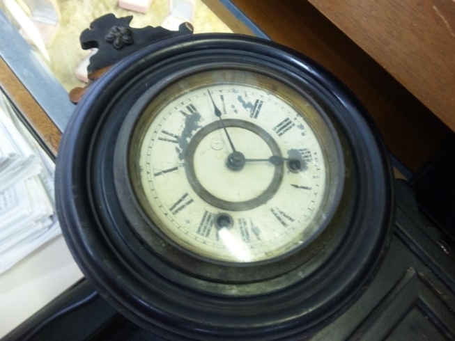 「ついにきました！100年以上前の掛け時計！」