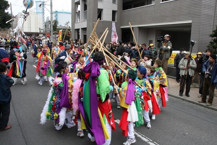 「春一番！　鹿島立ち　　《鹿島の祭頭祭》」