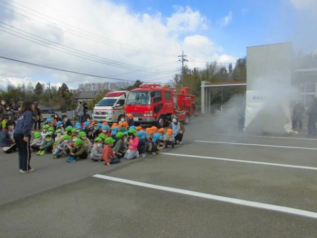 「総合避難訓練（地震から火災・けむり体験ハウス）を実施しました！！！！！２月２１日」