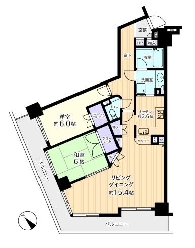 「【価格下がりました】中古マンション　イトーピア船堀　ゆったり2ＬＤＫ　70.79㎡　　3,580万円→3,280万円」