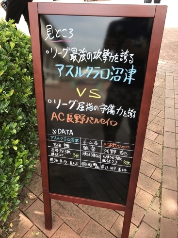 「アスルクラロ沼津 ｖｓ ＡＣ長野パルセイロ　リーグ最多得点の沼津が堅守長野を崩せるのか？」