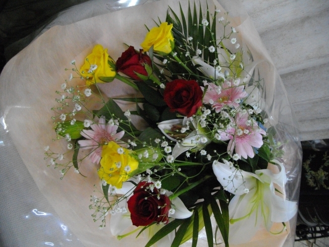 「お礼の花束」