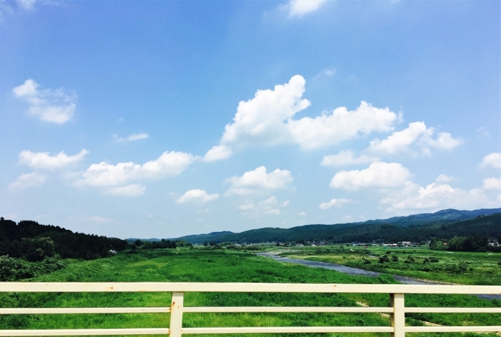 「～大田原市の風景in湯殿大橋（ゆどのおおはし）～」