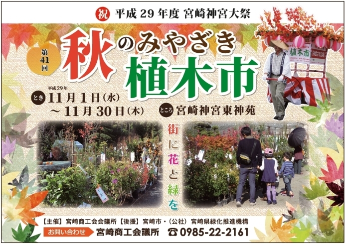 「第41回秋のみやざき植木市」