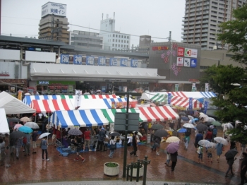 雨でも元気！