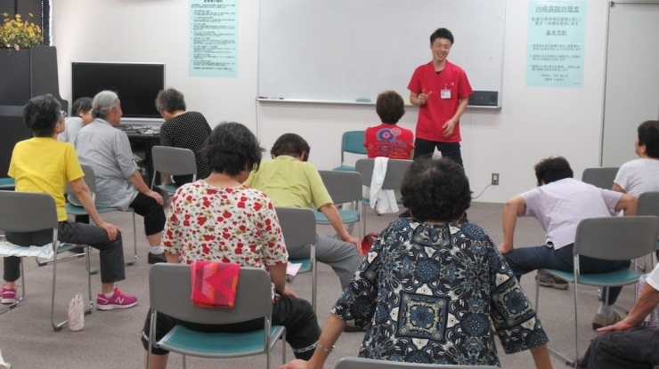 「【院内運動教室情報】昨日は高齢者向け運動教室でした」