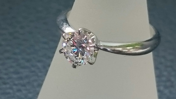 「船橋　津田沼　プラチナ　ダイヤモンドリング 0.585ct　お買取りさせて頂きました！！」