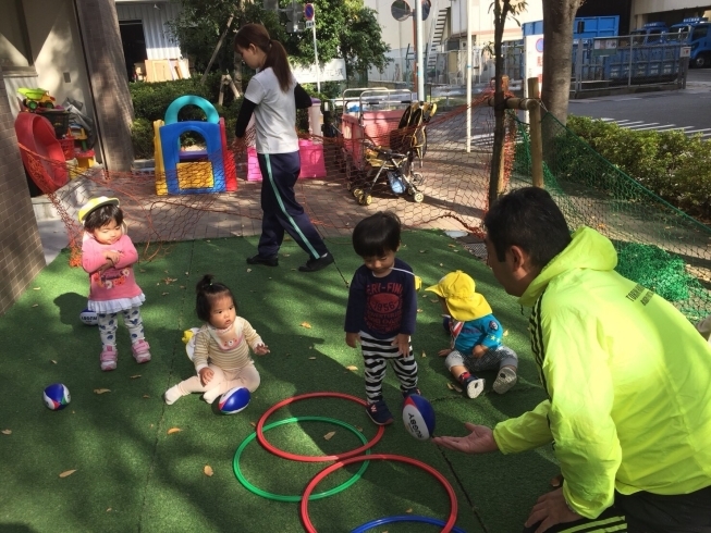 「保育園での体操授業　11月」