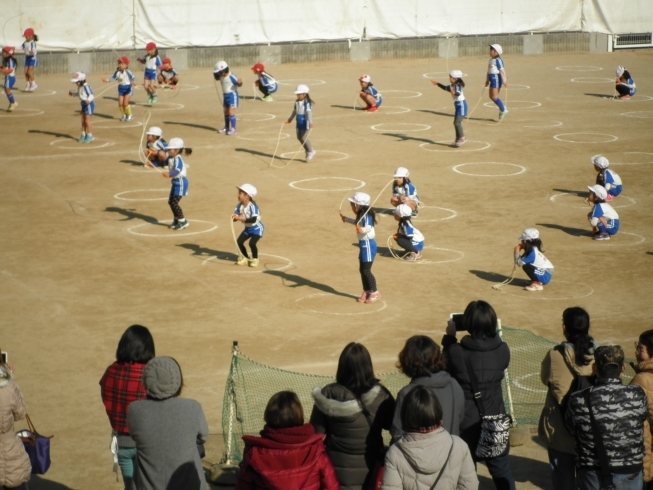 「第３１回　日本一の幼児のなわとび大会の結果」