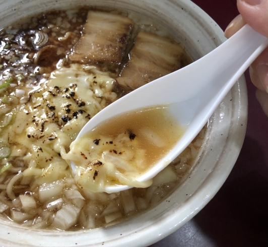 「期間限定！炙りチーズラーメン【いしずや】」