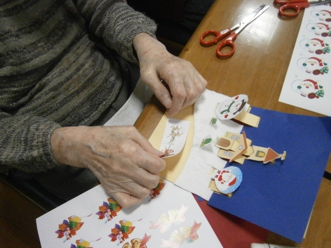 「クリスマス・カード　　交野市　小林診療所　デイサービス　有料老人ホーム」