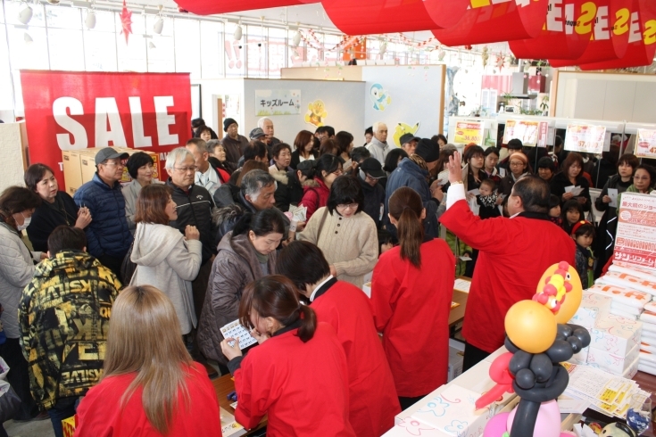 「いよいよ明日！恒例イベント！新春リフォーム祭開催！！」