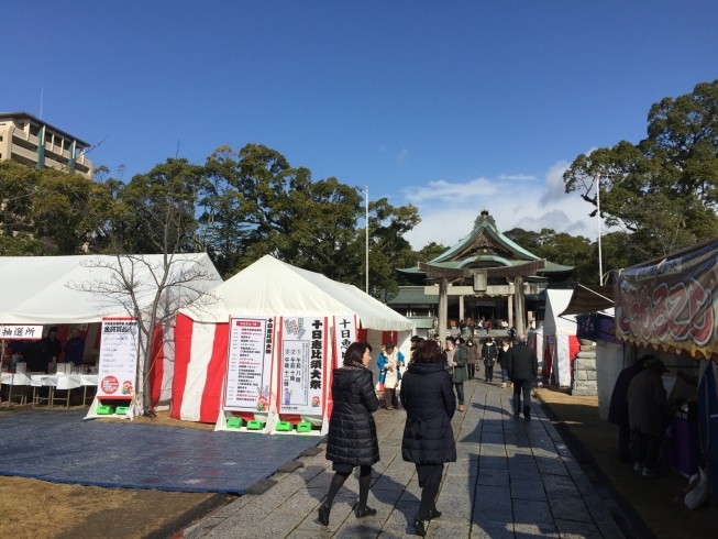 「十日恵比寿大祭に行ってきました！」