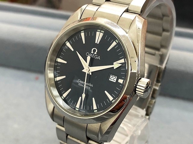 「大黒屋 瑞江店 オメガ OMEGA シーマスター 150m QZ 2518.80 腕時計 のお買取をさせて頂きました。」
