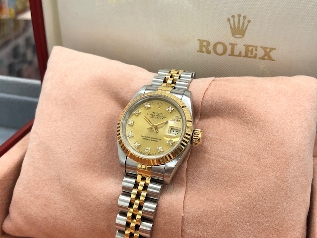 「大黒屋 瑞江店 ロレックス ROLEX 69173G デイトジャスト X番 レディース 腕時計をお買取させて頂きました。　　瑞江 篠崎 一之江 船堀 東大島 大島」