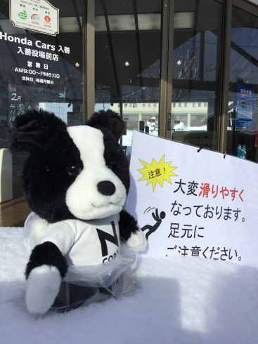 「大雪です。」