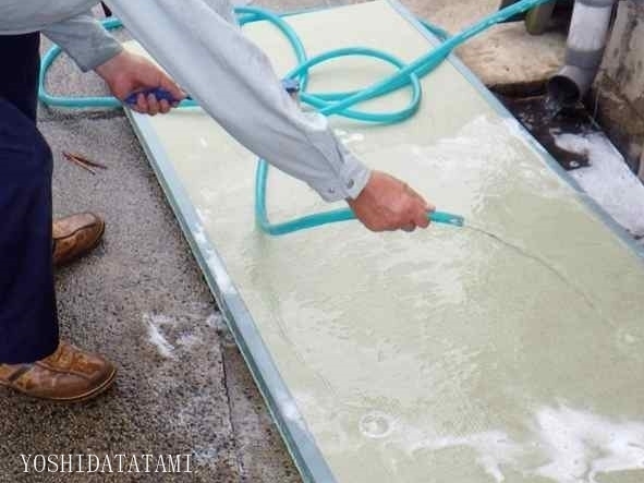 「浴室に最適！水洗いできる畳」