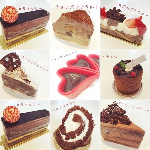 「Arakiのチョコケーキ！全9種類！」