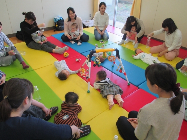 「今日はこりす組がありました！10:00からの１回目です。」