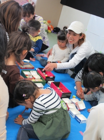 「★つどいの広場★　就園児受け入れ日＆ペープサート「ねこときどきライオン」その②」