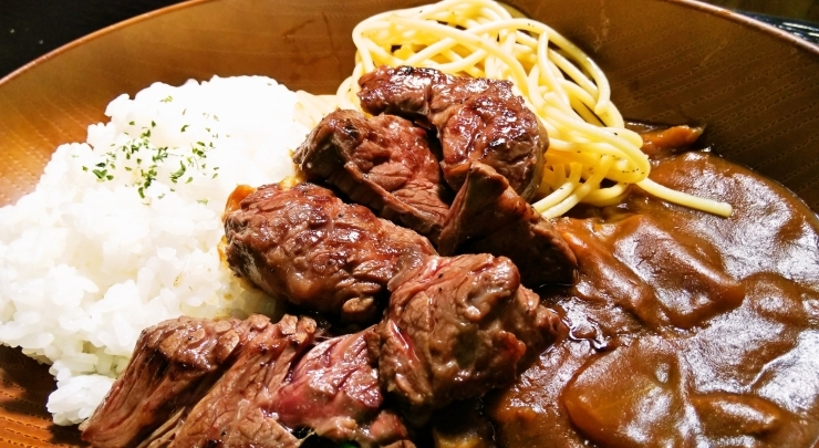 「牛肉ゴロゴロ カレーライス☆」