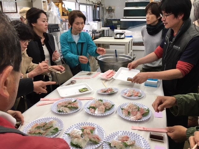 「「お魚ゼミ」鯛+サーモン編　４／１５（日）開催しました！　その３」