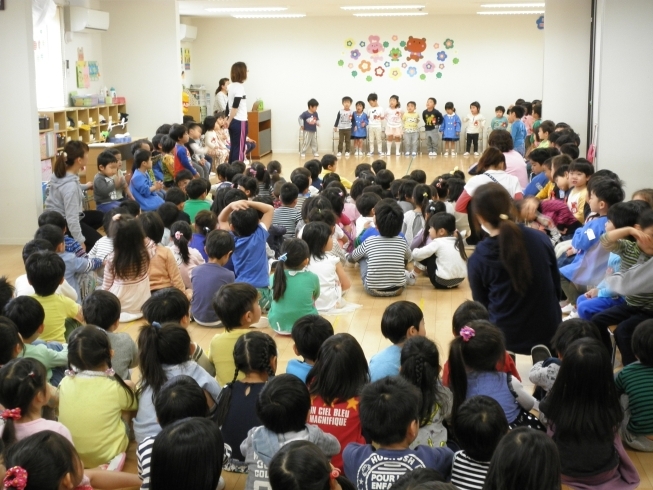 「昨日より、入園募集受付開始です。5月1日より第２次入園選抜募集 受付開始します。」