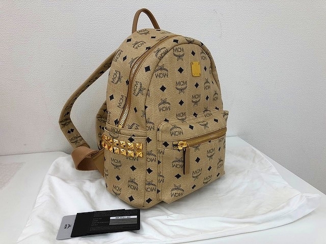 「大黒屋 瑞江店 MCM スタッズ リュックをお買取させて頂きました。　　瑞江 篠崎 一之江 船堀 東大島 大島」