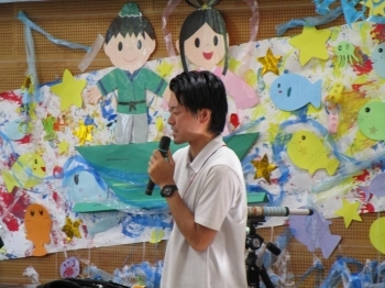 星に詳しい児童館の福井さんにも参加していただきました!!
