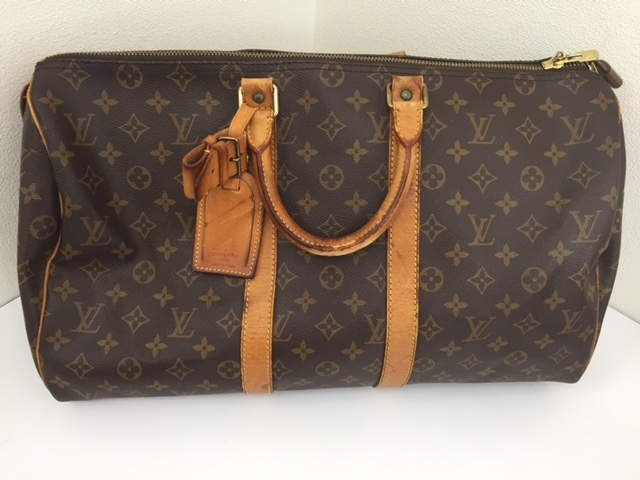 「ヴィトン (LOUIS　VUITTON)　モノグラム　M41428　キーポル４５　ボストンバッグ 　お買取りさせて頂きました。　　　ブランド品(バッグ・時計）、貴金属、ダイヤ、新幹線チケットの「買取」は「チケット大黒屋」金町北口店」