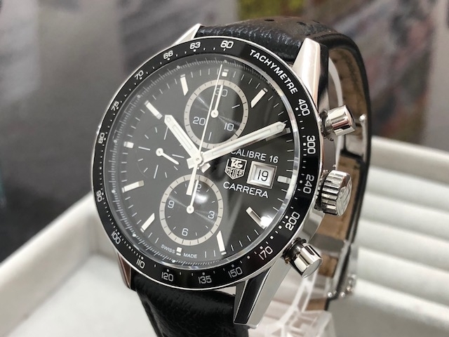 「大黒屋 瑞江店 TAG HEUER タグホイヤー カレラ キャリバー16 CV201AJ クロノグラフ 腕時計 のお買取をさせて頂きました。」