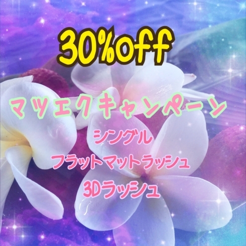 「❣️30%off❣️マツエクキャンペーン❣️」