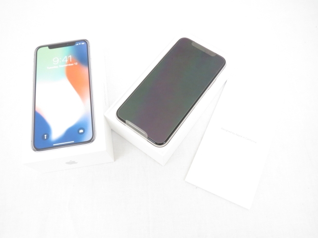 「APPLE　 iPhoneX　256G　スマホ　お買取りさせて頂きました　大黒屋　中目黒店」