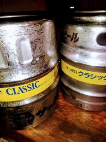 「生ビールは北海道限定 」