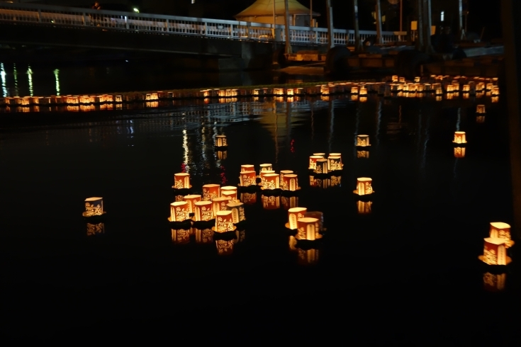 「船橋港で灯籠（とうろう）流し　～申し込みについて～」