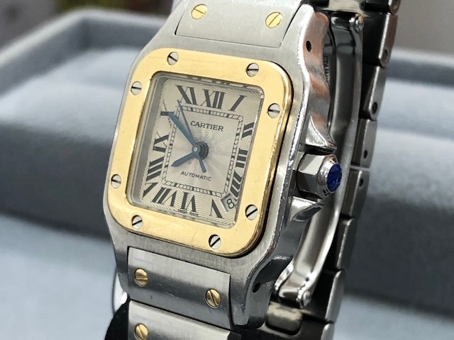 「大黒屋 瑞江店 カルティエ Cartier サントス レディース 自動巻 腕時計 をお買取させて頂きました。」