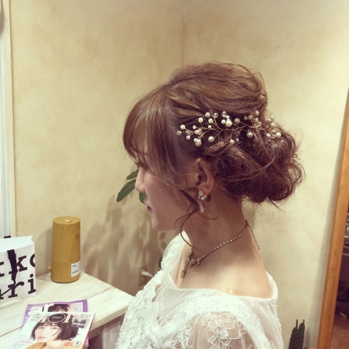 「ヘアセットのお客様☆」