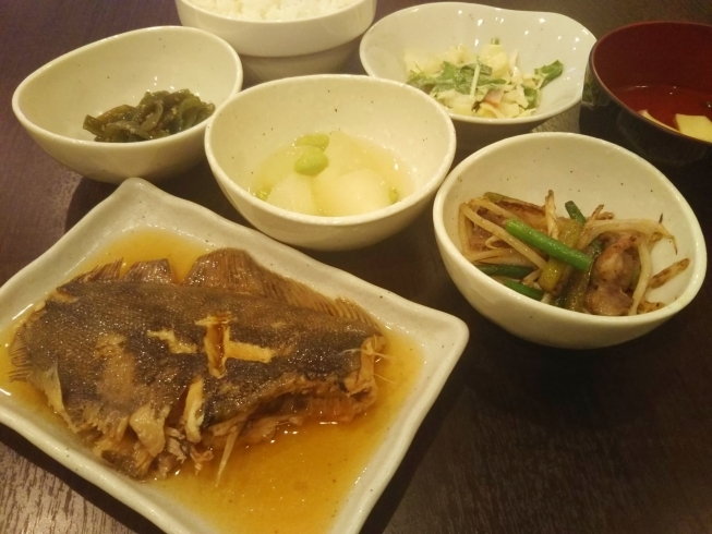 「こっくりと 真カレイの煮付け♪ 」