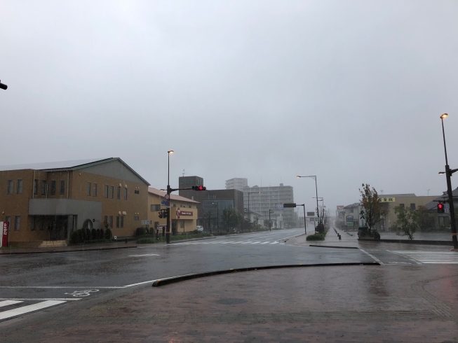 「【台風接近】くれぐれもお気をつけください！」