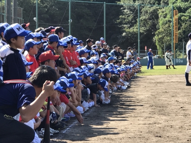 「高校球児（１００人）と一緒に野球をしよう！！プレゼントも盛りだくさん！！」