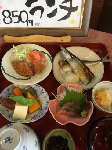 「京らぎ 揖屋店『うまいもんランチ』」