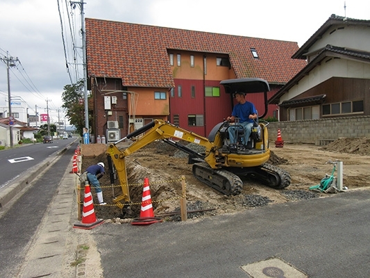 「高岡町の店舗併用住宅　新築工事 No.3」