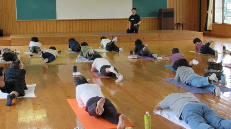 「【健康運動教室】本日は介護スタッフ向けの研修です。」