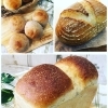 【おうちcafeパン工房】ホシノ天然酵母と国産小麦で作る長時間発酵の甘くてもっちりの「天然酵母パン」のセット♪